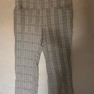 Apt. 9 Gray and Black Boot Cut Pants Flare Style